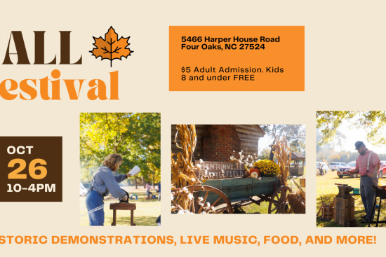 Info card for Bentonville's Fall Festival