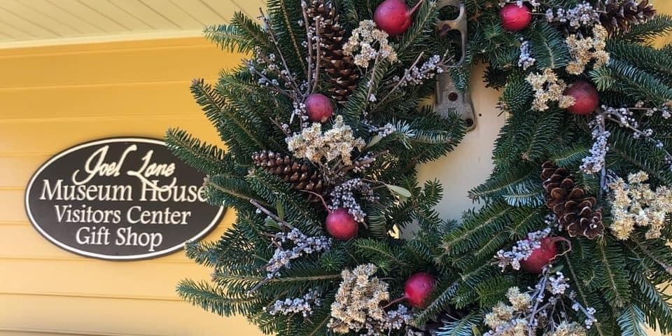 Holiday Wreath by the JLMH Visitor Center
